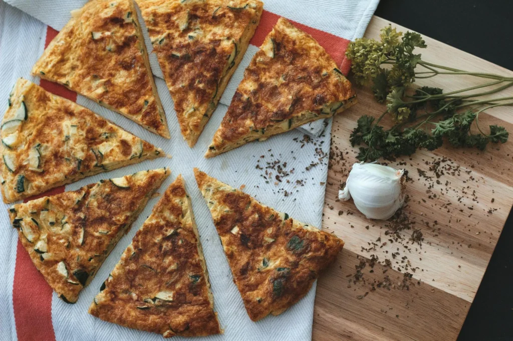 18+ Ay İçin Pratik ve Lezzetli Sebzeli Omlet
